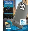 image:imageZAGG Denali Snap Case with Kickstand for iPhone 17e 16e 1514 1316ft Drop Protection Magnetic GrapheneInfused Wireless Charging Compatible Rugged DualLayer Design BlackThyme Green