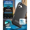 image:imageZAGG Denali Snap Case with Kickstand for iPhone 17e 16e 1514 1316ft Drop Protection Magnetic GrapheneInfused Wireless Charging Compatible Rugged DualLayer Design BlackBlack