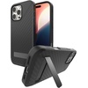image:imageZAGG Denali Snap Case with Kickstand for iPhone 17e 16e 1514 1316ft Drop Protection Magnetic GrapheneInfused Wireless Charging Compatible Rugged DualLayer Design BlackBlack