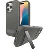 image:imageZAGG Denali Snap Case with Kickstand for iPhone 17e 16e 1514 1316ft Drop Protection Magnetic GrapheneInfused Wireless Charging Compatible Rugged DualLayer Design BlackThyme Green