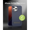 image:imageZAGG Denali Snap Case with Kickstand for iPhone 17e 16e 1514 1316ft Drop Protection Magnetic GrapheneInfused Wireless Charging Compatible Rugged DualLayer Design BlackNavy Blue