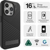 image:imageZAGG Denali Snap iPhone 151413 Case  Drop Protection 16ft5m Dual Layer Textured Cell Phone Case NoSlip Design MagSafe Phone Case Rust BrownNavy Blue