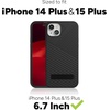 image:imageZAGG Denali Snap iPhone 151413 Case  Drop Protection 16ft5m Dual Layer Textured Cell Phone Case NoSlip Design MagSafe Phone Case Rust BrownNavy Blue