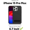 image:imageZAGG Denali Snap iPhone 151413 Case  Drop Protection 16ft5m Dual Layer Textured Cell Phone Case NoSlip Design MagSafe Phone Case Rust BrownNavy Blue