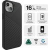 image:imageZAGG Denali Snap iPhone 151413 Case  Drop Protection 16ft5m Dual Layer Textured Cell Phone Case NoSlip Design MagSafe Phone Case Rust BrownRust Brown