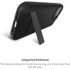 image:imageZAGG Everest Snap iPhone 151413 Case with Kickstand  Drop Protection 20ft6m TripleLayer Textured Cell Phone Case NoSlip Design MagSafe Phone Case BlackSand Gray