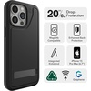 image:imageZAGG Everest Snap iPhone 151413 Case with Kickstand  Drop Protection 20ft6m TripleLayer Textured Cell Phone Case NoSlip Design MagSafe Phone Case BlackMarine Blue