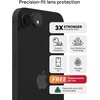 image:imageZAGG Glass Elite AntiGlare Camera Lens Protector for iPhone 16 Plus  16  AntiReflective Glass 5X Stronger SmudgeFree EcoFriendly Easy InstallationiPhone 17e 16e