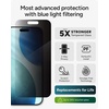 image:imageZAGG Glass Elite Privacy iPhone 15 Plus Screen Protector  5X Stronger with Reinforced Edges 2Way Privacy Filter Scratch amp SmudgeResistant Surface InvisibleShield Easy to InstalliPhone 17