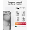 image:imageZAGG Glass Elite Privacy iPhone 15 Plus Screen Protector  5X Stronger with Reinforced Edges 2Way Privacy Filter Scratch amp SmudgeResistant Surface InvisibleShield Easy to InstalliPhone 15