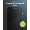 image:imageZAGG Glass Elite Privacy iPhone 15 Plus Screen Protector  5X Stronger with Reinforced Edges 2Way Privacy Filter Scratch amp SmudgeResistant Surface InvisibleShield Easy to InstalliPhone 1615