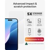 image:imageZAGG Glass Elite Privacy iPhone 15 Plus Screen Protector  5X Stronger with Reinforced Edges 2Way Privacy Filter Scratch amp SmudgeResistant Surface InvisibleShield Easy to InstalliPhone 1615