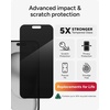image:imageZAGG Glass Elite Privacy iPhone 15 Plus Screen Protector  5X Stronger with Reinforced Edges 2Way Privacy Filter Scratch amp SmudgeResistant Surface InvisibleShield Easy to InstalliPhone 15