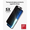 image:imageZAGG Glass Elite Privacy iPhone 15 Plus Screen Protector  5X Stronger with Reinforced Edges 2Way Privacy Filter Scratch amp SmudgeResistant Surface InvisibleShield Easy to InstalliPhone 17