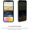 image:imageZAGG Glass Elite Privacy iPhone 15 Plus Screen Protector  5X Stronger with Reinforced Edges 2Way Privacy Filter Scratch amp SmudgeResistant Surface InvisibleShield Easy to InstalliPhone SE 3rd Gen 2nd Gen