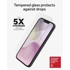 image:imageZAGG Glass Elite Privacy iPhone 15 Plus Screen Protector  5X Stronger with Reinforced Edges 2Way Privacy Filter Scratch amp SmudgeResistant Surface InvisibleShield Easy to InstalliPhone 17e 16e 14 13 13 Pro