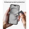 image:imageZAGG Glass Elite Privacy iPhone 15 Plus Screen Protector  5X Stronger with Reinforced Edges 2Way Privacy Filter Scratch amp SmudgeResistant Surface InvisibleShield Easy to InstalliPhone 15