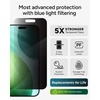 image:imageZAGG Glass Elite Privacy iPhone 15 Plus Screen Protector  5X Stronger with Reinforced Edges 2Way Privacy Filter Scratch amp SmudgeResistant Surface InvisibleShield Easy to InstalliPhone Air