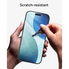 image:imageZAGG Glass Screen Protector for iPhone 15 Plus  3X Stronger with Reinforced Edges Scratch amp SmudgeResistant Surface InvisibleShield Easy to InstalliPhone 17