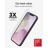image:imageZAGG Glass Screen Protector for iPhone 15 Plus  3X Stronger with Reinforced Edges Scratch amp SmudgeResistant Surface InvisibleShield Easy to InstalliPhone 17e 16e 14 13 13 Pro