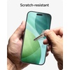 image:imageZAGG Glass Screen Protector for iPhone 15 Plus  3X Stronger with Reinforced Edges Scratch amp SmudgeResistant Surface InvisibleShield Easy to InstalliPhone Air