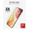 image:imageZAGG Glass Screen Protector for iPhone 15 Plus  3X Stronger with Reinforced Edges Scratch amp SmudgeResistant Surface InvisibleShield Easy to InstalliPhone 17 Pro Max