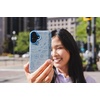 image:imageZAGG London Snap Case for iPhone 16 Plus  Embroidered Doodle Fabric Design MagSafe Compatible 13ft Drop Protection with Graphene Slim amp Lightweight Wireless Charging Compatible BlueBlue Doodle