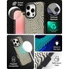image:imageZAGG London Snap Case for iPhone 16 Plus  Embroidered Doodle Fabric Design MagSafe Compatible 13ft Drop Protection with Graphene Slim amp Lightweight Wireless Charging Compatible BlueGlow In The Dark Maze