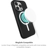 image:imageZAGG London Snap iPhone 151413 Case  Protective Cell Phone Case Drop Protection 13ft4m Durable Graphene MagSafe Phone Case Slim and Lightweight Black GeoBlack Geo