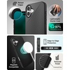 image:imageZAGG Luxe Snap Case for iPhone 16 Plus  MagSafe Wireless Charging 10ft Drop Protection EcoFriendly Graphene Reinforced Ripple Design River BlueBlack