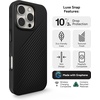 image:imageZAGG Luxe Snap Case for iPhone 16 Plus  MagSafe Wireless Charging 10ft Drop Protection EcoFriendly Graphene Reinforced Ripple Design River BlueBlack