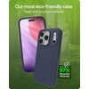 image:imageZAGG Luxe Snap Case for iPhone 16 Plus  MagSafe Wireless Charging 10ft Drop Protection EcoFriendly Graphene Reinforced Ripple Design River BlueBlue Navy