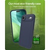 image:imageZAGG Luxe Snap Case for iPhone 16 Plus  MagSafe Wireless Charging 10ft Drop Protection EcoFriendly Graphene Reinforced Ripple Design River BlueBlue Navy
