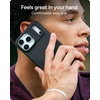 image:imageZAGG Luxe Snap Case for iPhone 16 Plus  MagSafe Wireless Charging 10ft Drop Protection EcoFriendly Graphene Reinforced Ripple Design River BlueBlue Navy