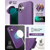 image:imageZAGG Luxe Snap Case for iPhone 16 Plus  MagSafe Wireless Charging 10ft Drop Protection EcoFriendly Graphene Reinforced Ripple Design River BlueGrape Purple