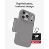 image:imageZAGG Luxe Snap Case for iPhone 16 Plus  MagSafe Wireless Charging 10ft Drop Protection EcoFriendly Graphene Reinforced Ripple Design River BlueGray