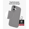 image:imageZAGG Luxe Snap Case for iPhone 16 Plus  MagSafe Wireless Charging 10ft Drop Protection EcoFriendly Graphene Reinforced Ripple Design River BlueGray