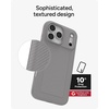 image:imageZAGG Luxe Snap Case for iPhone 16 Plus  MagSafe Wireless Charging 10ft Drop Protection EcoFriendly Graphene Reinforced Ripple Design River BlueGray