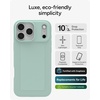image:imageZAGG Luxe Snap Case for iPhone 16 Plus  MagSafe Wireless Charging 10ft Drop Protection EcoFriendly Graphene Reinforced Ripple Design River BlueGreen Serene Mint