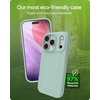 image:imageZAGG Luxe Snap Case for iPhone 16 Plus  MagSafe Wireless Charging 10ft Drop Protection EcoFriendly Graphene Reinforced Ripple Design River BlueGreen Serene Mint