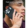 image:imageZAGG Luxe Snap Case for iPhone 16 Plus  MagSafe Wireless Charging 10ft Drop Protection EcoFriendly Graphene Reinforced Ripple Design River BlueGreen Serene Mint