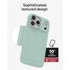 image:imageZAGG Luxe Snap Case for iPhone 16 Plus  MagSafe Wireless Charging 10ft Drop Protection EcoFriendly Graphene Reinforced Ripple Design River BlueGreen Serene Mint