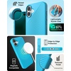 image:imageZAGG Luxe Snap Case for iPhone 16 Plus  MagSafe Wireless Charging 10ft Drop Protection EcoFriendly Graphene Reinforced Ripple Design River BlueRiver Blue