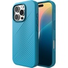 image:imageZAGG Luxe Snap Case for iPhone 16 Plus  MagSafe Wireless Charging 10ft Drop Protection EcoFriendly Graphene Reinforced Ripple Design River BlueRiver Blue