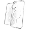 image:imageZAGG Luxe Snap Case for iPhone 16 Plus  MagSafe Wireless Charging 10ft Drop Protection EcoFriendly Graphene Reinforced Ripple Design River BlueTransparent
