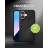 image:imageZAGG Luxe Snap Case for iPhone 16 Plus  MagSafe Wireless Charging 10ft Drop Protection EcoFriendly Graphene Reinforced Ripple Design River BlueTransparent