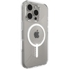 image:imageZAGG Luxe Snap Case for iPhone 16 Plus  MagSafe Wireless Charging 10ft Drop Protection EcoFriendly Graphene Reinforced Ripple Design River BlueTransparent
