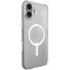 image:imageZAGG Luxe Snap Case for iPhone 16 Plus  MagSafe Wireless Charging 10ft Drop Protection EcoFriendly Graphene Reinforced Ripple Design River BlueTransparent