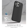 image:imageZAGG Luxe Snap iPhone 151413 Case  Protective Cell Phone Case Drop Protection 10ft3m Durable Graphene Material Slim and Lightweight MagSafe Phone Case Plum PurpleBlack