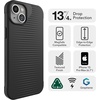 image:imageZAGG Luxe Snap iPhone 151413 Case  Protective Cell Phone Case Drop Protection 10ft3m Durable Graphene Material Slim and Lightweight MagSafe Phone Case Plum PurplePlum Purple